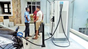 CEB charging points for electric vehicles in Kandy